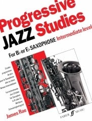 Rae: Progressive Jazz Studies Intermediate Level for Saxophone published by Faber