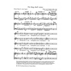 Handel: The King Shall Rejoice SATB published by RSCM