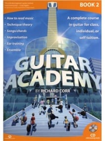 Guitar Academy 2 published by Academy Music (Book & CD)