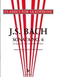 Bach: Sonata No. 6 for Tenor Saxophone published by Advance Music