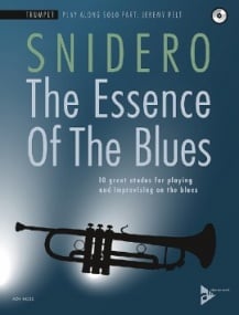 Snidero: The Essence Of The Blues - Trumpet published by Advance (Book & CD)