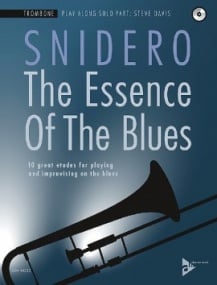 Snidero: The Essence Of The Blues - Trombone published by Advance (Book & CD)