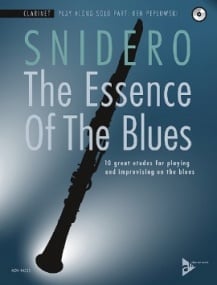 Snidero: The Essence Of The Blues - Clarinet published by Advance (Book & CD)