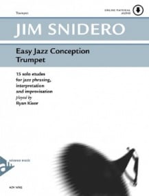 Snidero: Easy Jazz Conception - Trumpet published by Advance (Book/Online Audio)