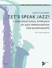 Jacobsen: Let's Speak Jazz! for Saxophone published by Advance Music