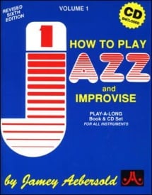 Aebersold 1: How to Play Jazz and Improvise for All Instruments (Book & CD)