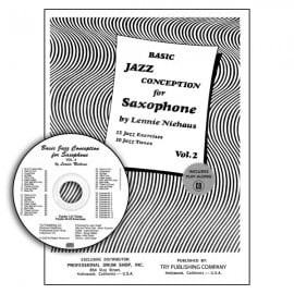 Niehaus: Basic Jazz Conception 2 for Saxophone published by Try Publishing (Book & CD)