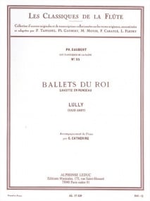 Lully: Ballets du Roi Gavotte en Rondeau for flute & piano published by Leduc