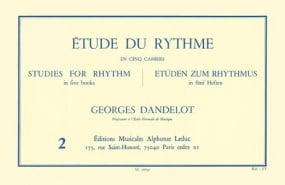 Dandelot: Etude Du Rythme 2 published by Leduc