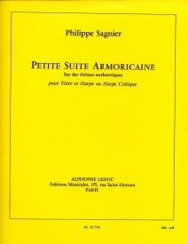 Sagnier: Petite Suite armoricaine for Flute & Harp published by Leduc