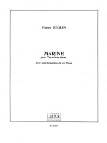 Seguin: Marine for Trombone published by Leduc