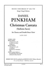 Pinkham: Christmas Cantata SATB published by Leduc