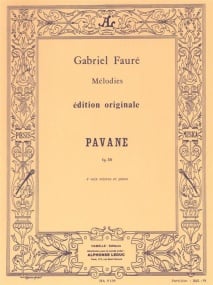 Faur: Pavane Opus 50 SATB published by Leduc