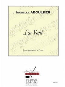 Aboulker: Le Vent SMSTB published by Leduc