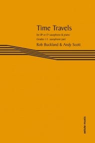 Time Travels Saxophone Part Only published by Astute Music