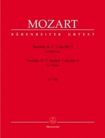 Mozart: Sonata in C K545 for Piano published by Barenreiter