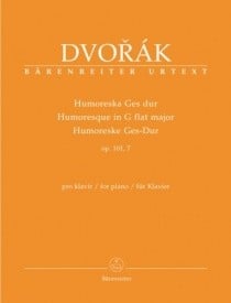 Dvorak: Humoresque in Gb Opus 101/7 published by Barenreiter