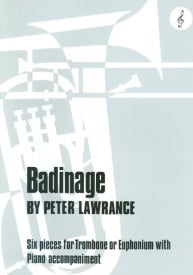 Lawrance: Badinage for Trombone (Treble Clef) published by Brasswind