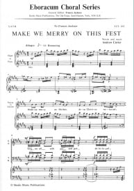 Carter: Make We Merry On This Fest SATB published by Eboracum