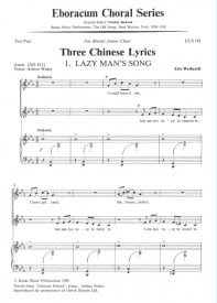 Wetherell: Three Chinese Lyrics 2pt published by Eboracum
