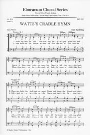 Spedding: Watts's Cradle Hymn SATB by published by Eboracum