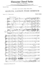 Jackson: Alleluia Laudate Pueri Dominum SSAATTBB published by Eboracum