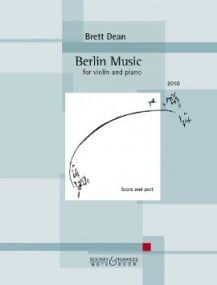 Brett: Berlin Music for Violin published by Bote & Bock