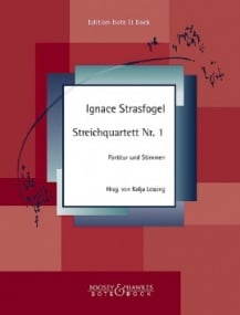 Strasfogel: String Quartet No. 1 published by Bote & Bock