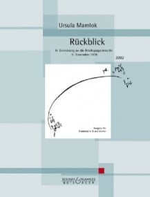 Mamlok: Ruckblick for Eb Clarinet published by Bote & Bock