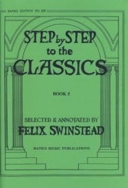 Step by Step To the Classics Book 5 for Piano published by Banks