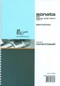 Beethoven: Sonata Opus 17 for Horn published by Brasswind