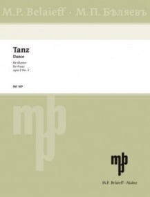 Tcherepnin: Dance Opus 2 No 2 for Piano published by Belaieff