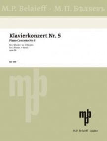Tcherepnin: Piano Concerto No 5 Opus 96 published by Belaieff