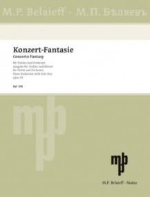 Rimsky-Korsakov: Concerto Fantasy on Russian Themes Opus 33 for Violin published by Belaieff