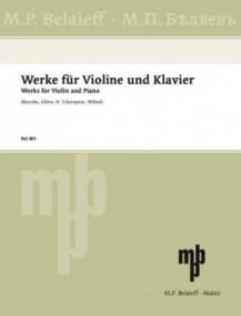 Works for Violin & Piano published by Belaieff
