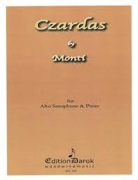Monti: Czardas for Alto Saxophone published by Darok
