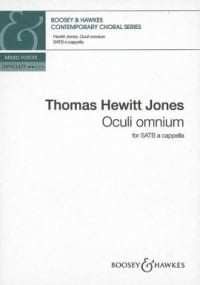 Hewitt Jones: Oculi omnium SATB published by Boosey & Hawkes