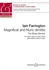 Farrington: Magnificat & Nunc dimittis (Unison) (Blues Service) published by Boosey & Hawkes