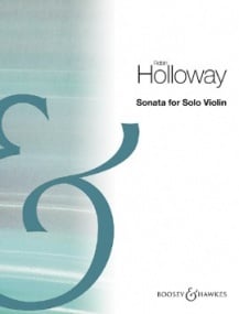 Holloway: Sonata for Solo Violin published by Boosey & Hawkes