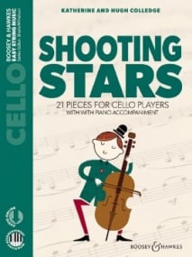 Shooting Stars - Cello & Piano published by Boosey & Hawkes (Book/Online Audio)