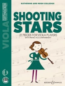 Shooting Stars - Viola & Piano published by Boosey & Hawkes (Book/Online Audio)