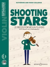Shooting Stars - Violin & Piano published by Boosey & Hawkes (Book/Online Audio)