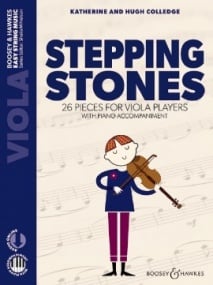 Stepping Stones - Viola & Piano published by Boosey & Hawkes (Book/Online Audio)