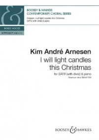 Arnesen: I will light candles this Christmas SATB published by Boosey & Hawkes