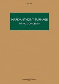 Turnage: Piano Concerto (Study Score) published by Boosey & Hawkes