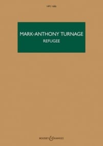 Turnage: Refugee (Study Score) published by Boosey & Hawkes