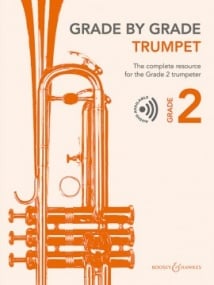 Grade by Grade Trumpet - Grade 2 published by Boosey & Hawkes (Book/Online Audio)