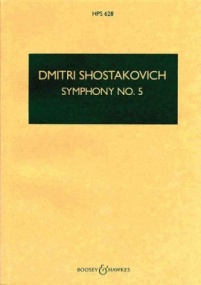 Shostakovich: Symphony No.5 In D minor Op.47 (Study Score) published by Boosey & Hawkes