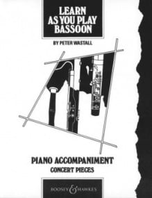 Learn As You Play Bassoon published by Boosey & Hawkes (Piano Accompaniment)