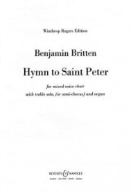 Britten: Hymn to St Peter SATB published by Boosey & Hawkes